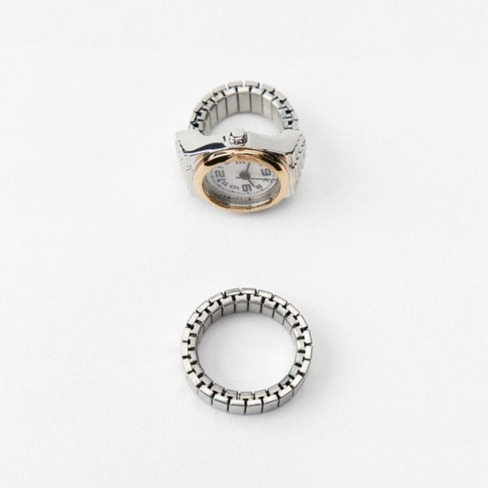 ZARA PACK OF 2 WATCH RINGS - Picture 3 of 4